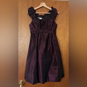 Rickie Freeman for Teri John Silk Cocktail Dress